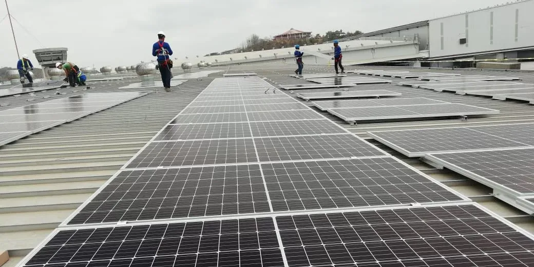 Planta de generación fotovoltaica de 500 kW — fotografía 1